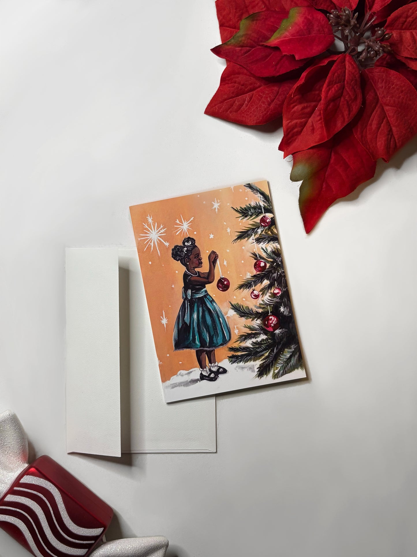 Little Girl with Tree