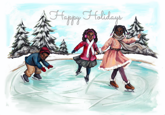 Wintertime Ice-Skating