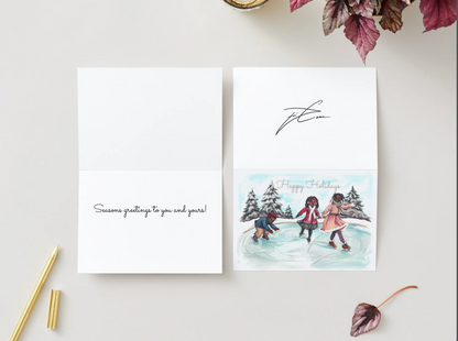 Wintertime Ice-Skating